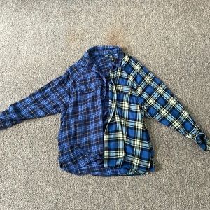 Plaid shirt from target barely worn. Size medium. Also has pockets!
